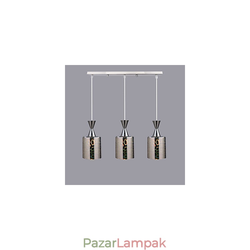 Álom lézergravírozás Krómozott lámpa 3 Egyenes