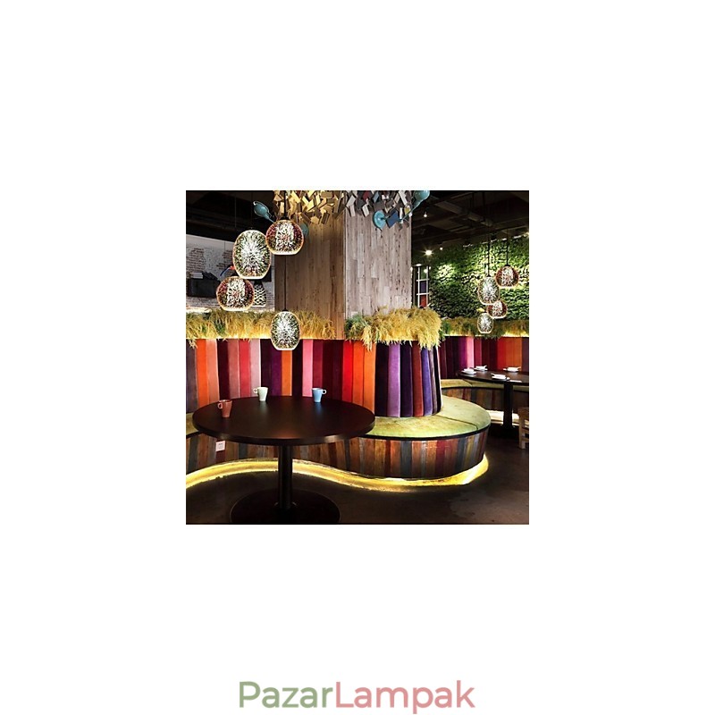 Egyszerű asztali 3D Glass kreatív medál
