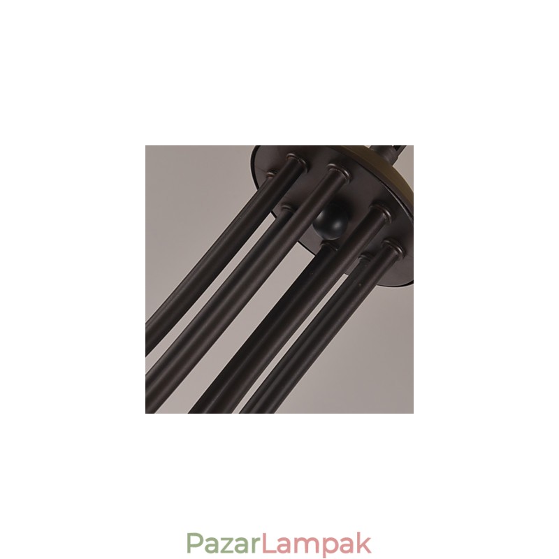 Hagyományos klasszikus Retro mini stílusú festmény fémcsillár