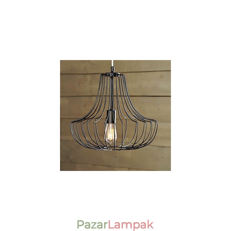 Művészi vas függőlámpa Coop Design