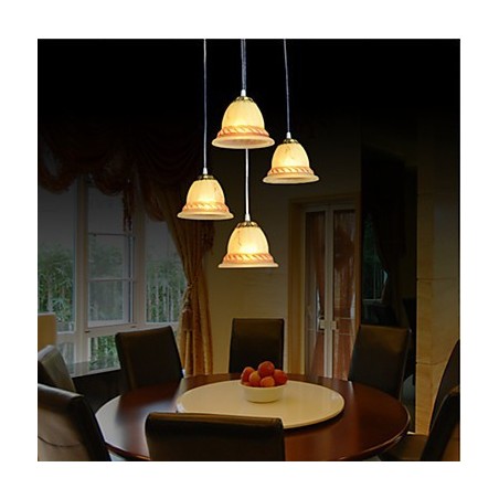 Medál Négy Lámpa Bronz Európai Retro Classic