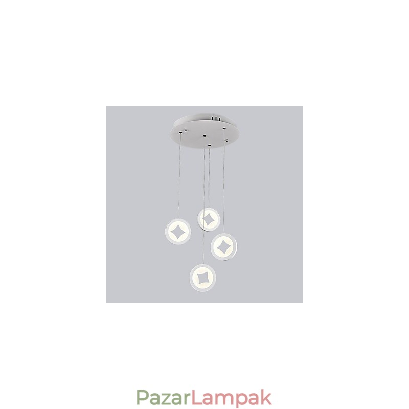 Egyszerű stílusú, modern függő világítás