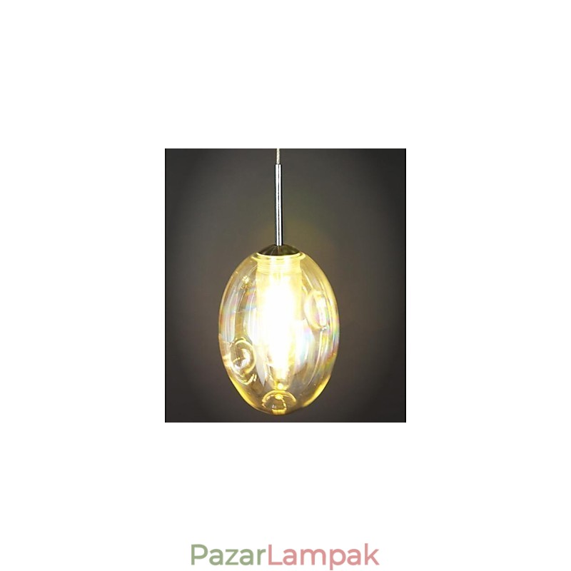 Modern, modern, hagyományos, klasszikus krómozott fém függőlámpa