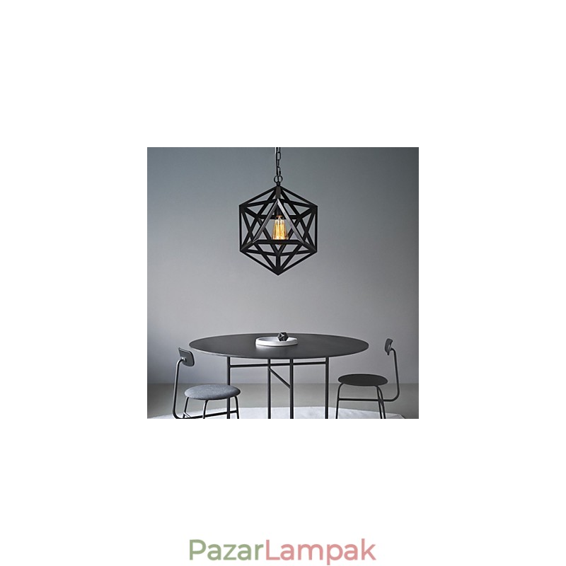 Kreatív fém függőlámpa Modern függőlámpák Cafe függőlámpa