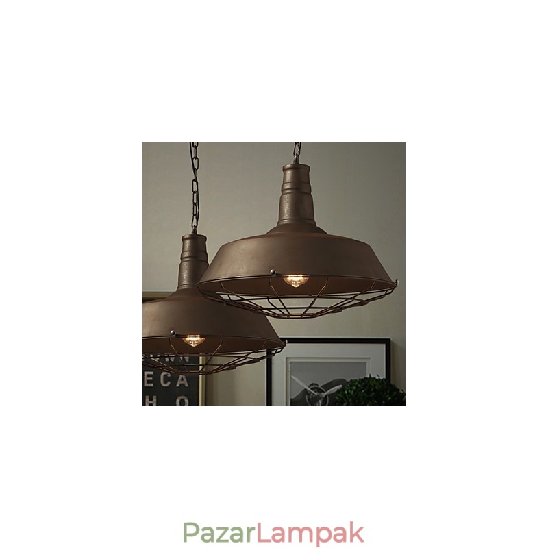 Észak-Európa Amerikai Retro vas csillár Minimalista Kovácsoltvas