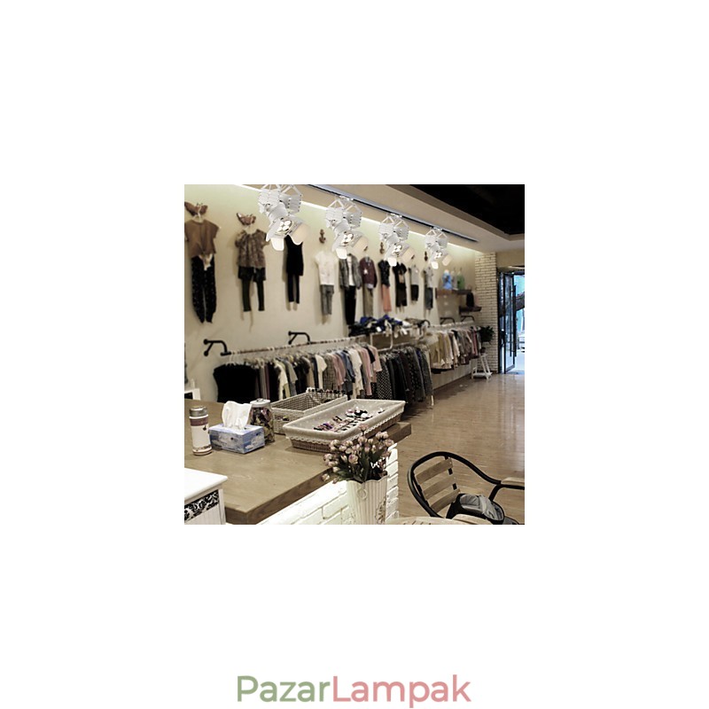 Retro mini stílusú festés fém függőlámpa garázs