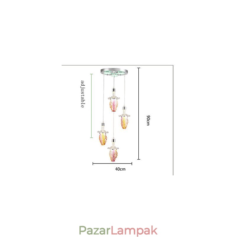 Függeszték Modern kortárs fém