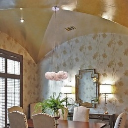 Modern alumínium függőlámpa 7 lámpával