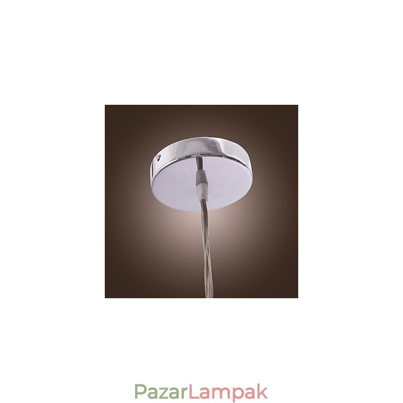 Modern alumínium függőlámpa 7 lámpával