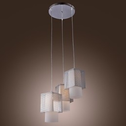 Modern, modern mini stílusú, galvanizált függőlámpa
