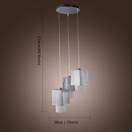 Modern, modern mini stílusú, galvanizált függőlámpa