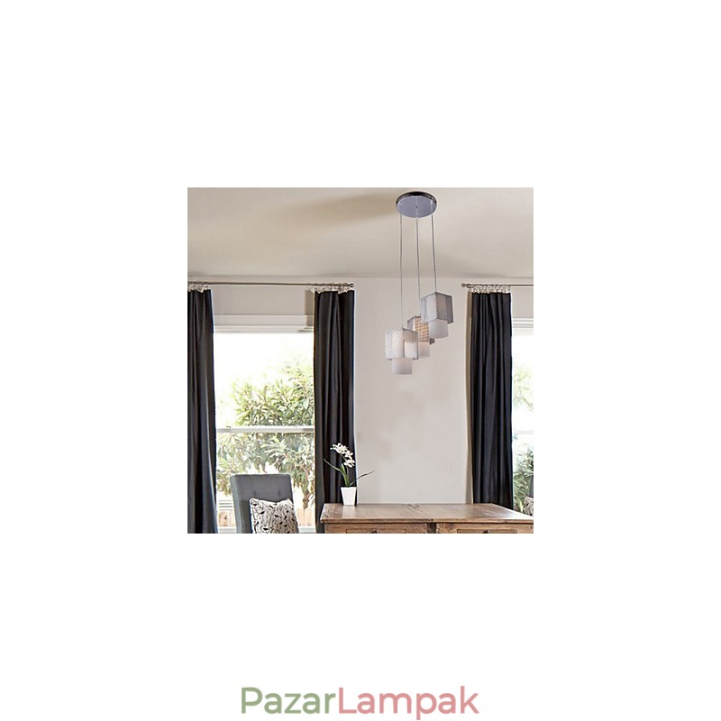 Modern, modern mini stílusú, galvanizált függőlámpa
