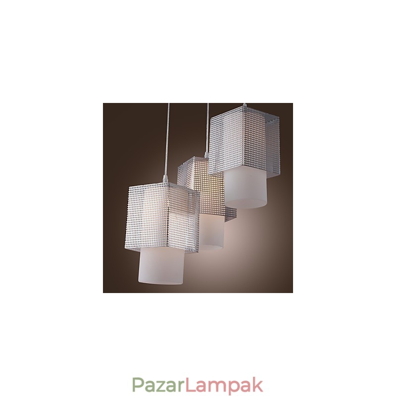 Modern, modern mini stílusú, galvanizált függőlámpa
