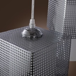 Modern, modern mini stílusú, galvanizált függőlámpa