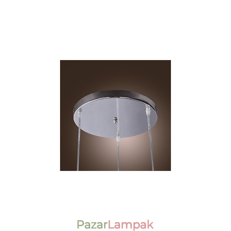 Modern, modern mini stílusú, galvanizált függőlámpa