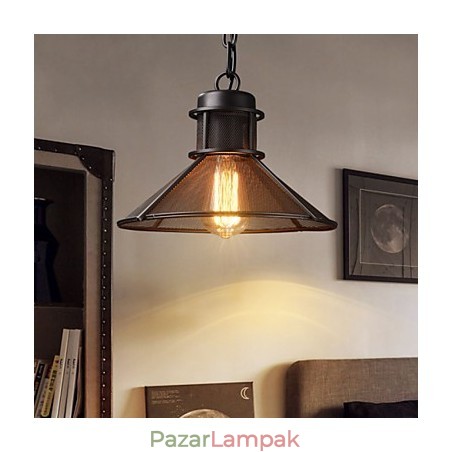 Függesztett lámpák Mini stílusú Retro Garázs Fém