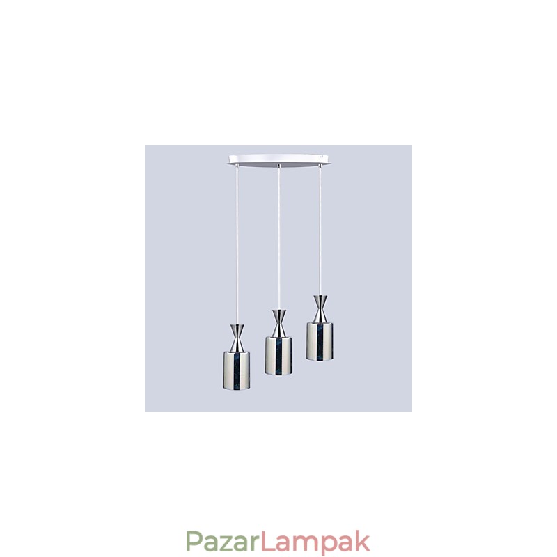 Álom lézergravírozás krómozott lámpa 3 lemez
