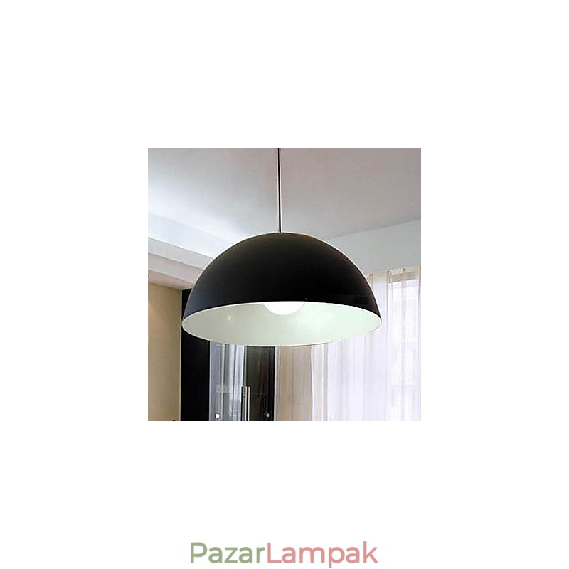 Modern, kortárs fém függőlámpa