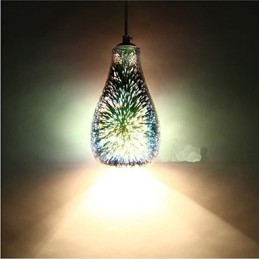 Egyszerű asztali 3D Glass Creative Pendant C