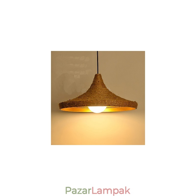 Retro csillár C ipari kender