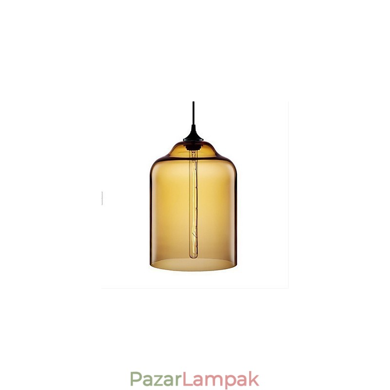 Retro kreatív egyfejű üveg függőlámpa kávézó a Goldfish Bowlban