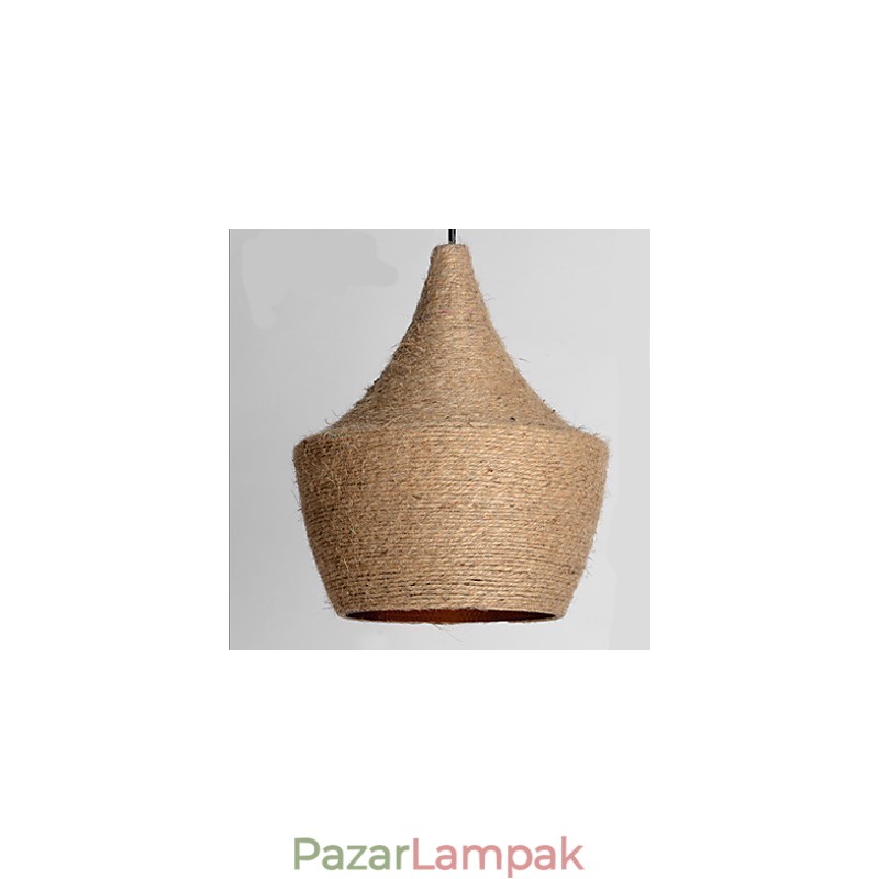 Retro csillár Ipari kender
