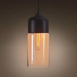 WestMenLights elegáns palackernyő barkácsolás mennyezeti lámpa üveg függesztett világítás Edison izzó Kezdőlap
