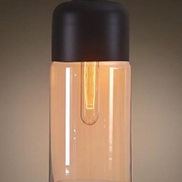 WestMenLights elegáns palackernyő barkácsolás mennyezeti lámpa üveg függesztett világítás Edison izzó Kezdőlap