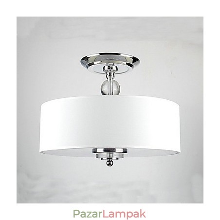 Modern stílusos 3 világos medál Flannelette árnyalattal