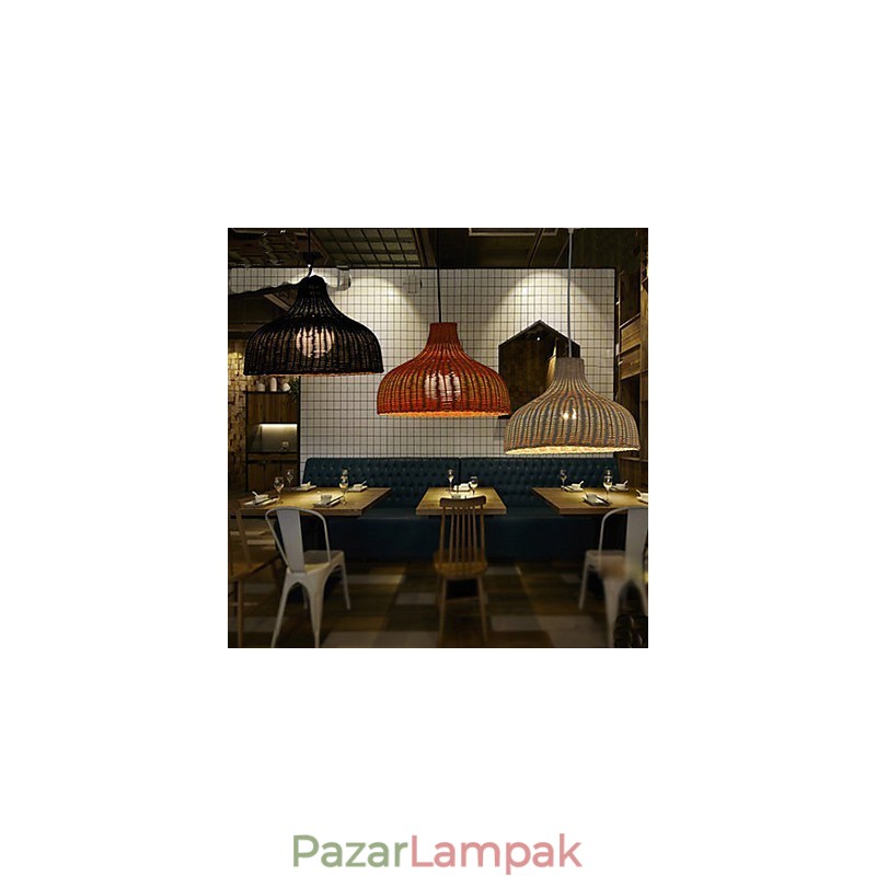 To Ri Creative Simple egyfejű bambusz csillár
