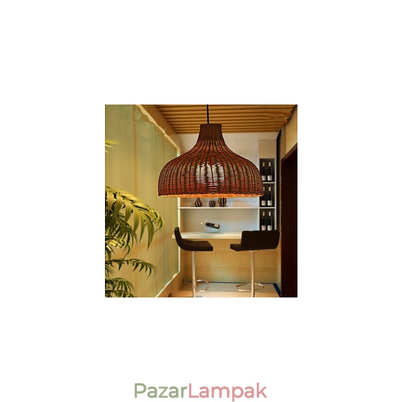 To Ri Creative Simple egyfejű bambusz csillár