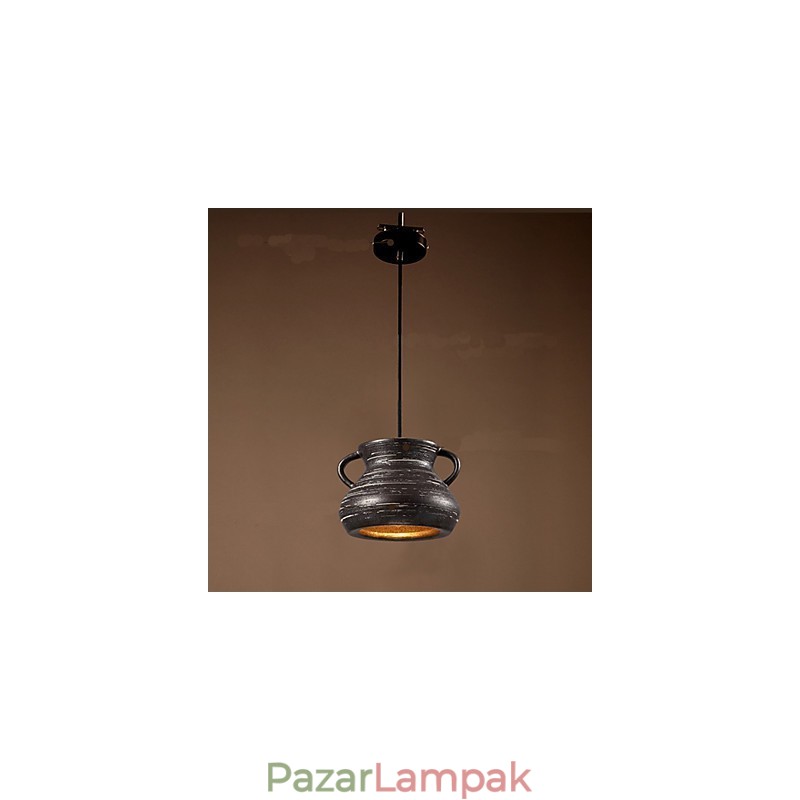 Personality Retro kerámia függő teaház csillár lámpa