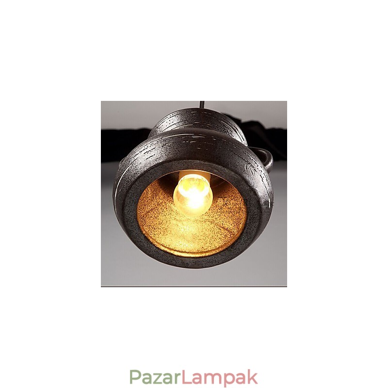 Personality Retro kerámia függő teaház csillár lámpa