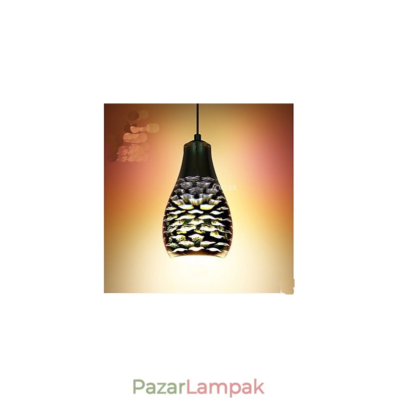 Egyszerű asztali 3D Glass kreatív medál