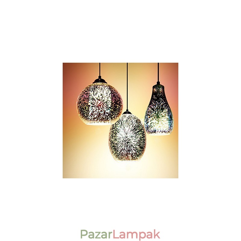 Egyszerű asztali 3D Glass kreatív medál