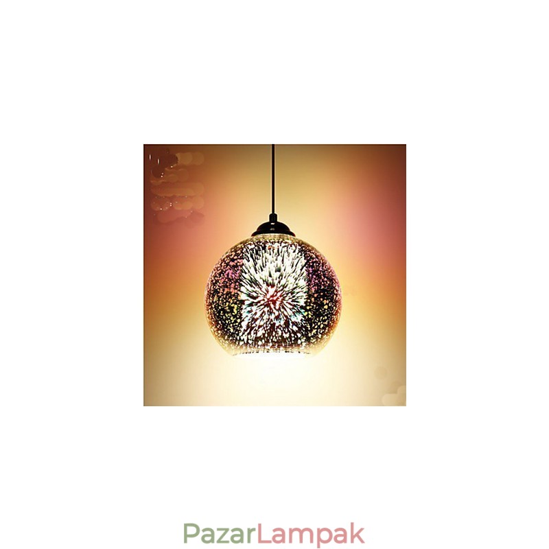 Egyszerű asztali 3D Glass kreatív medál