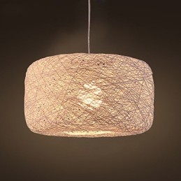 Európai divatcsillár Modern minimalista otthoni Rattan Balls csillár