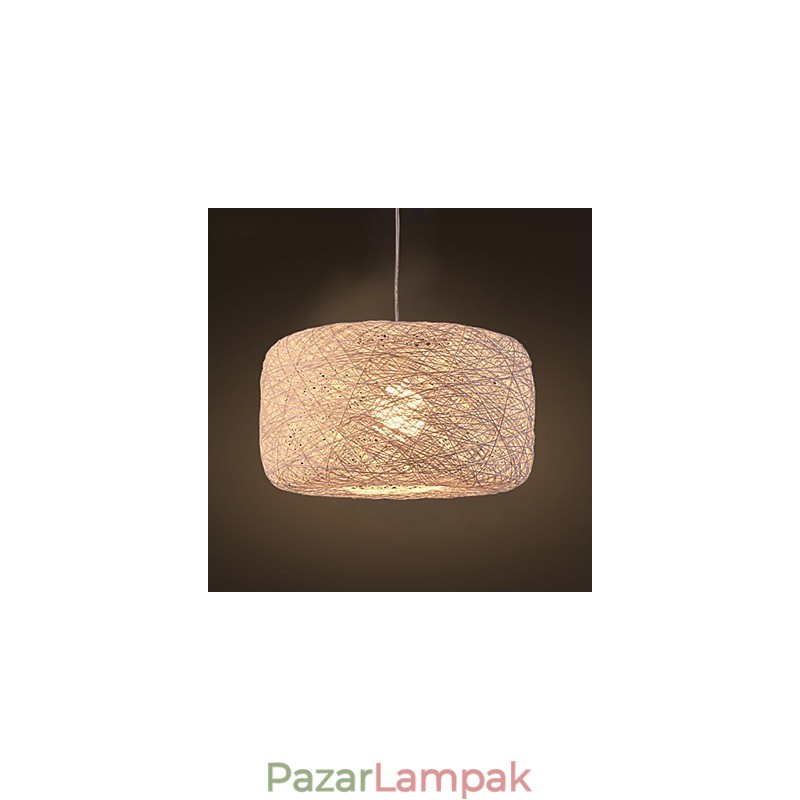 Európai divatcsillár Modern minimalista otthoni Rattan Balls csillár