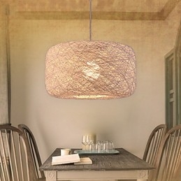 Európai divatcsillár Modern minimalista otthoni Rattan Balls csillár