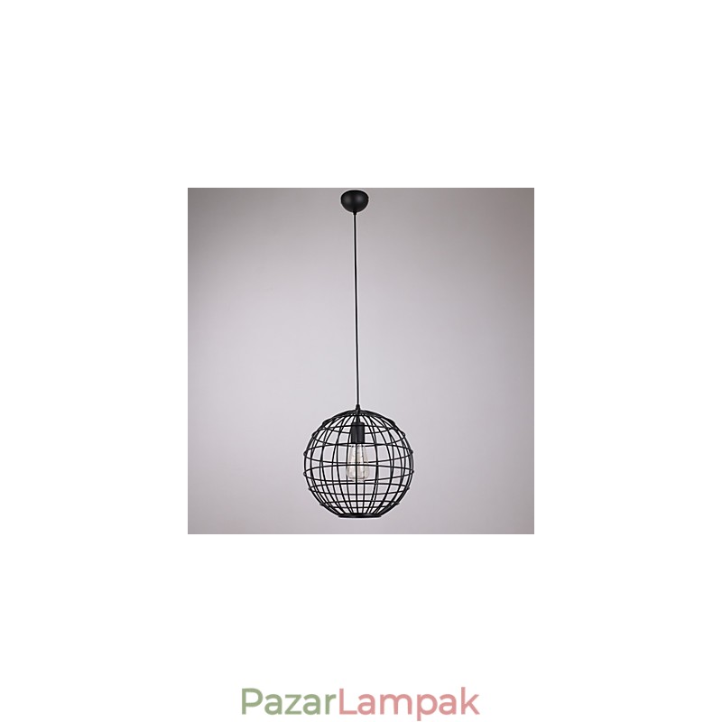 Mini függesztett gömblámpa 1 könnyű festés feldolgozása