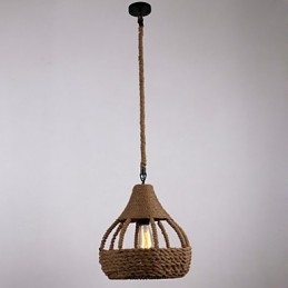 Kötél 1 Light Pendant Light Country