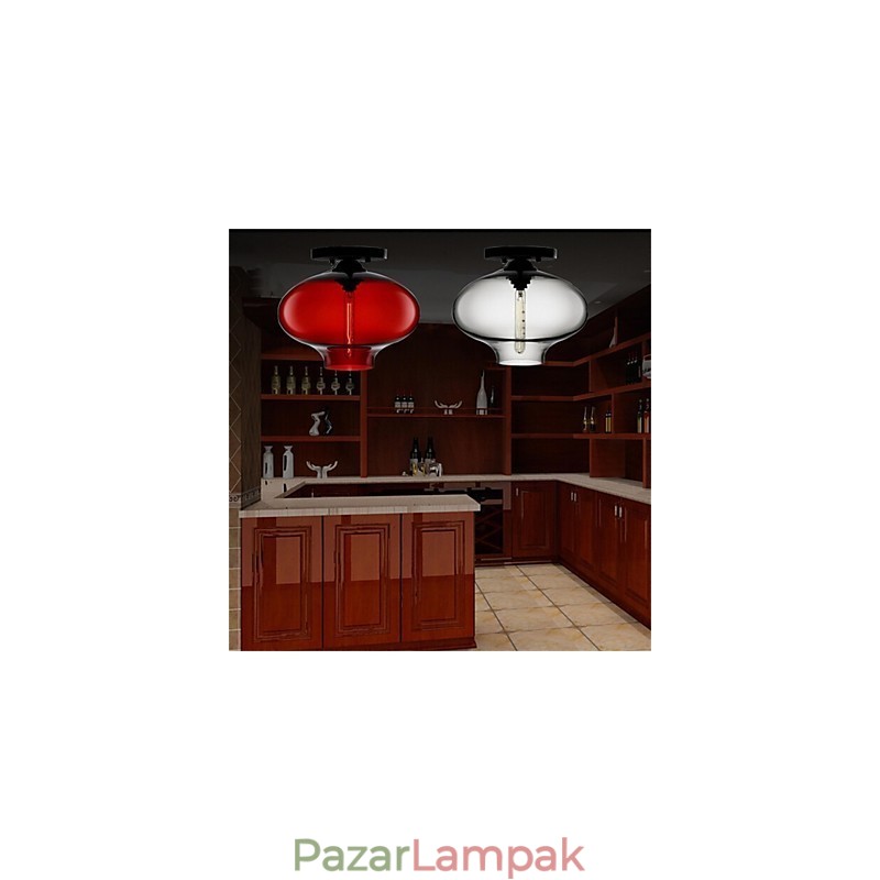 Retro kreatív egyfejű üveg függőlámpa kávézó a Goldfish Bowlban