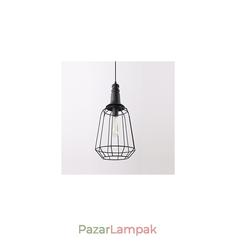 Rusztikus Lodge Retro Country Mini stílusú festmény fém függőlámpa garázs