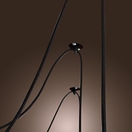 Csillár Vintage Design izzók, Living 10 Lights függőlámpa