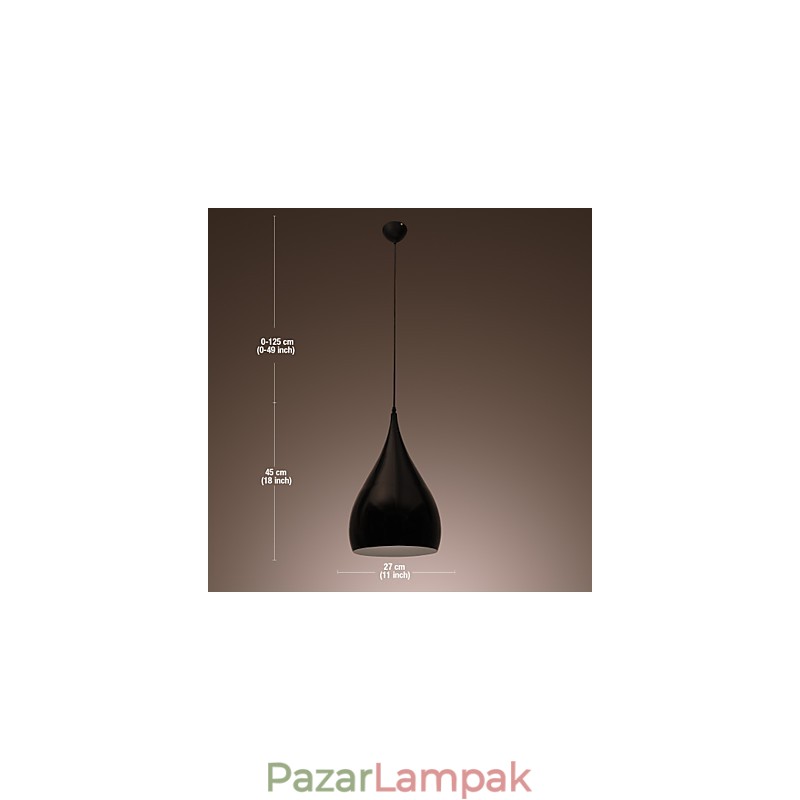 Mini stílusú függőlámpa modern kortárs retro tál