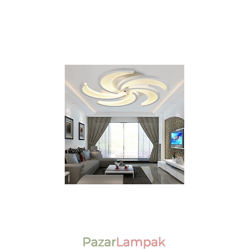 Akril modern lámpa