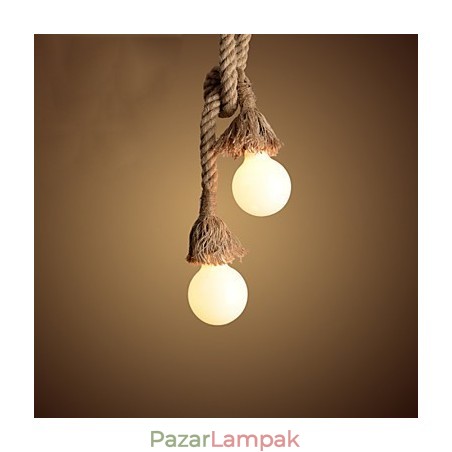 Függesztett lámpák mini stílusú retro garázsszövet