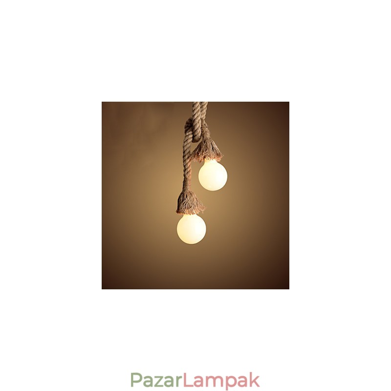 Függesztett lámpák mini stílusú retro garázsszövet