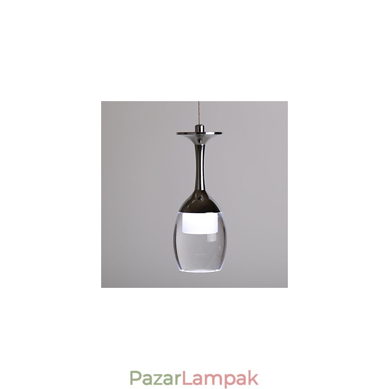 Függesztett lámpák 3 lámpák, kerek hátlap, modern kortárs fém