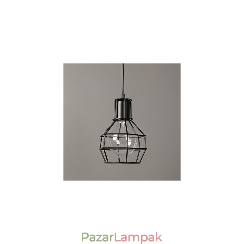 Modern fémhálós függőlámpa Egyszerű függőlámpa Cafe függőlámpa
